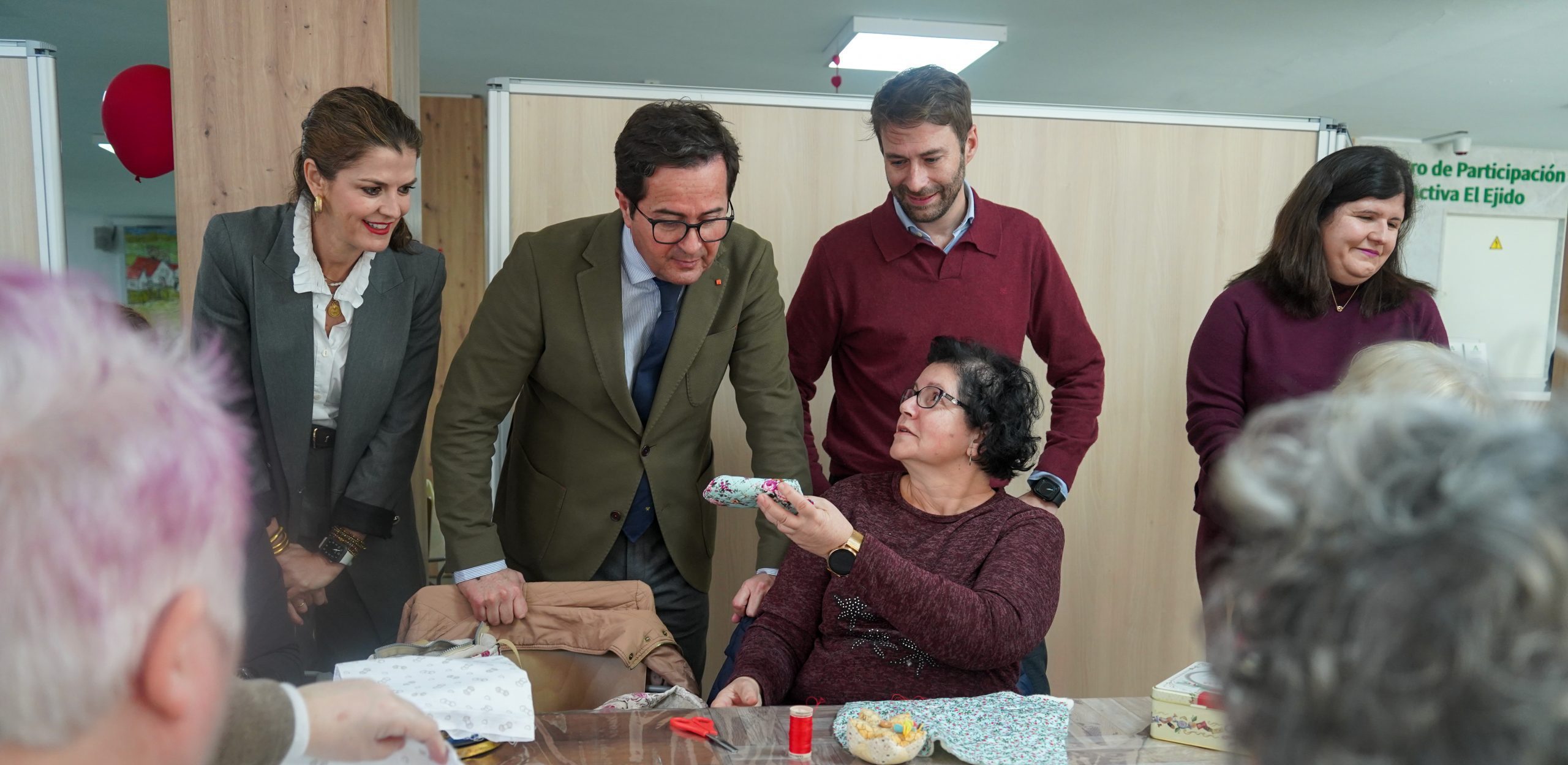 La Junta destina 35.000 euros a equipamiento nuevo del Centro de Participación Activa de El Ejido