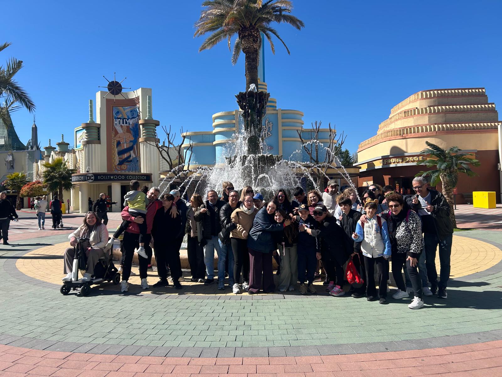 Un grupo de 14 personas con discapacidad disfruta de un viaje a Madrid dentro del Proyecto de Ocio Inclusivo