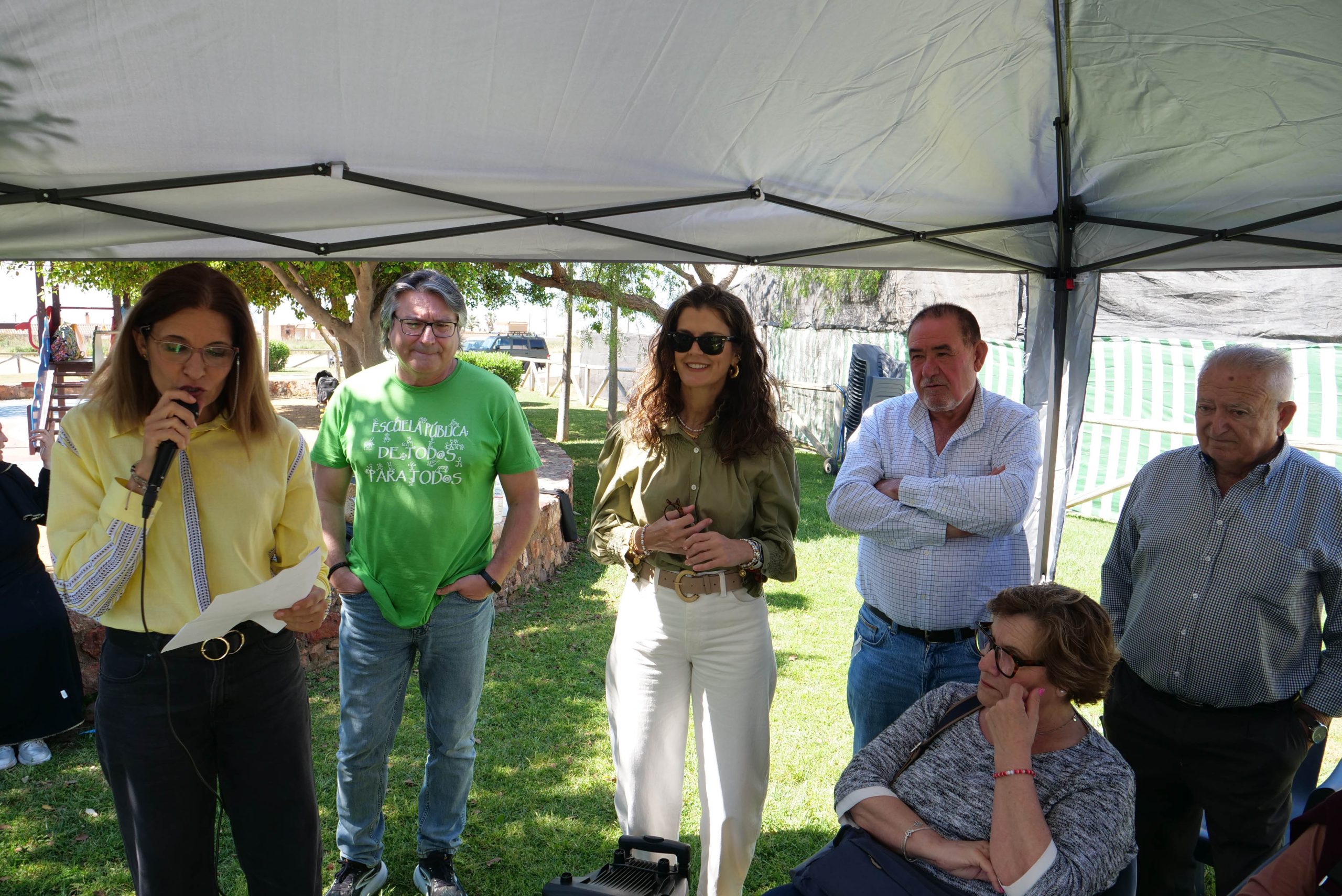 Encuentro intergeneracional en Tarambana en el marco del programa ERACIS+
