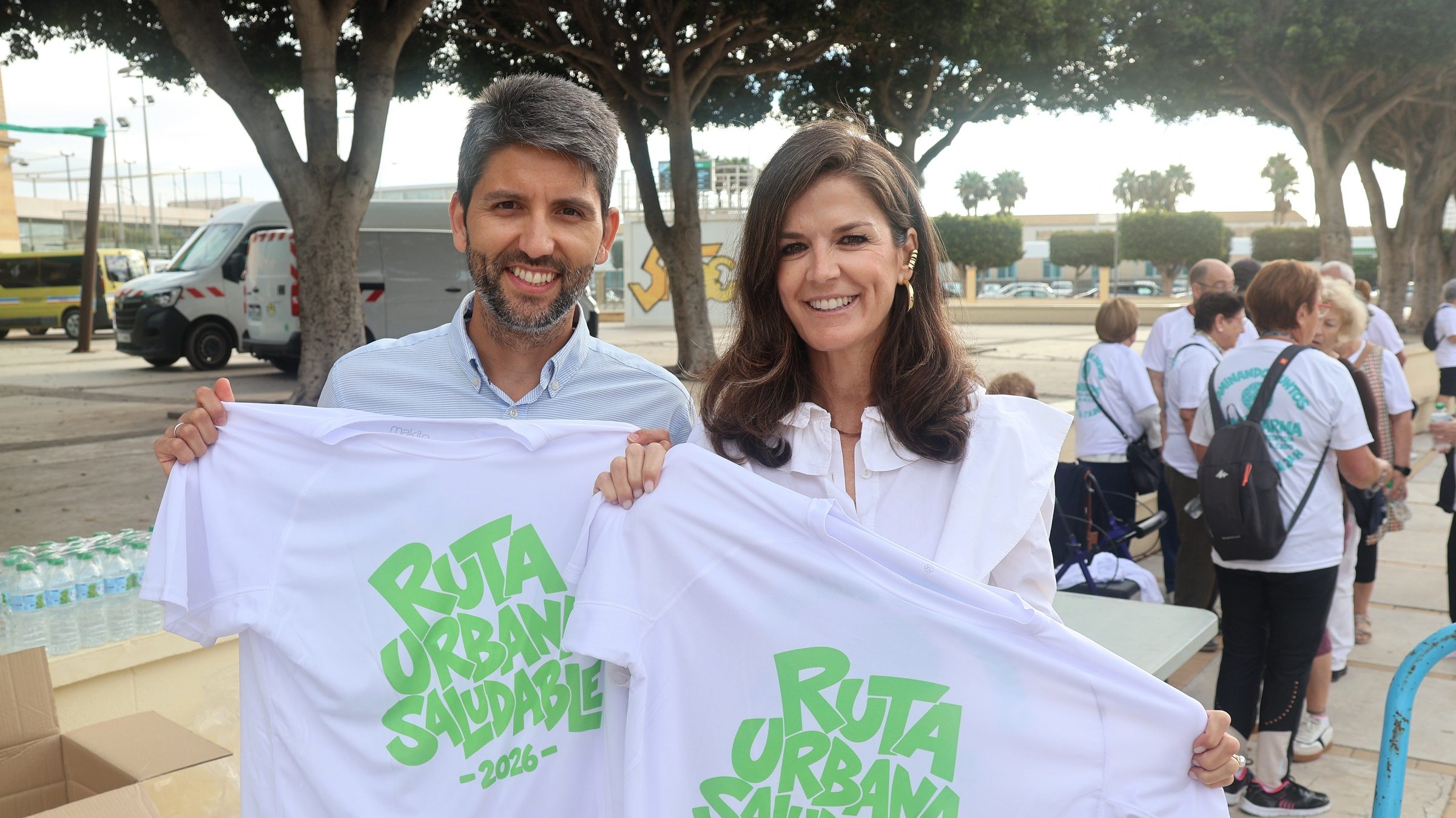 Más de 200 personas participan en una Ruta Urbana Saludable que fomenta los hábitos de vida saludable